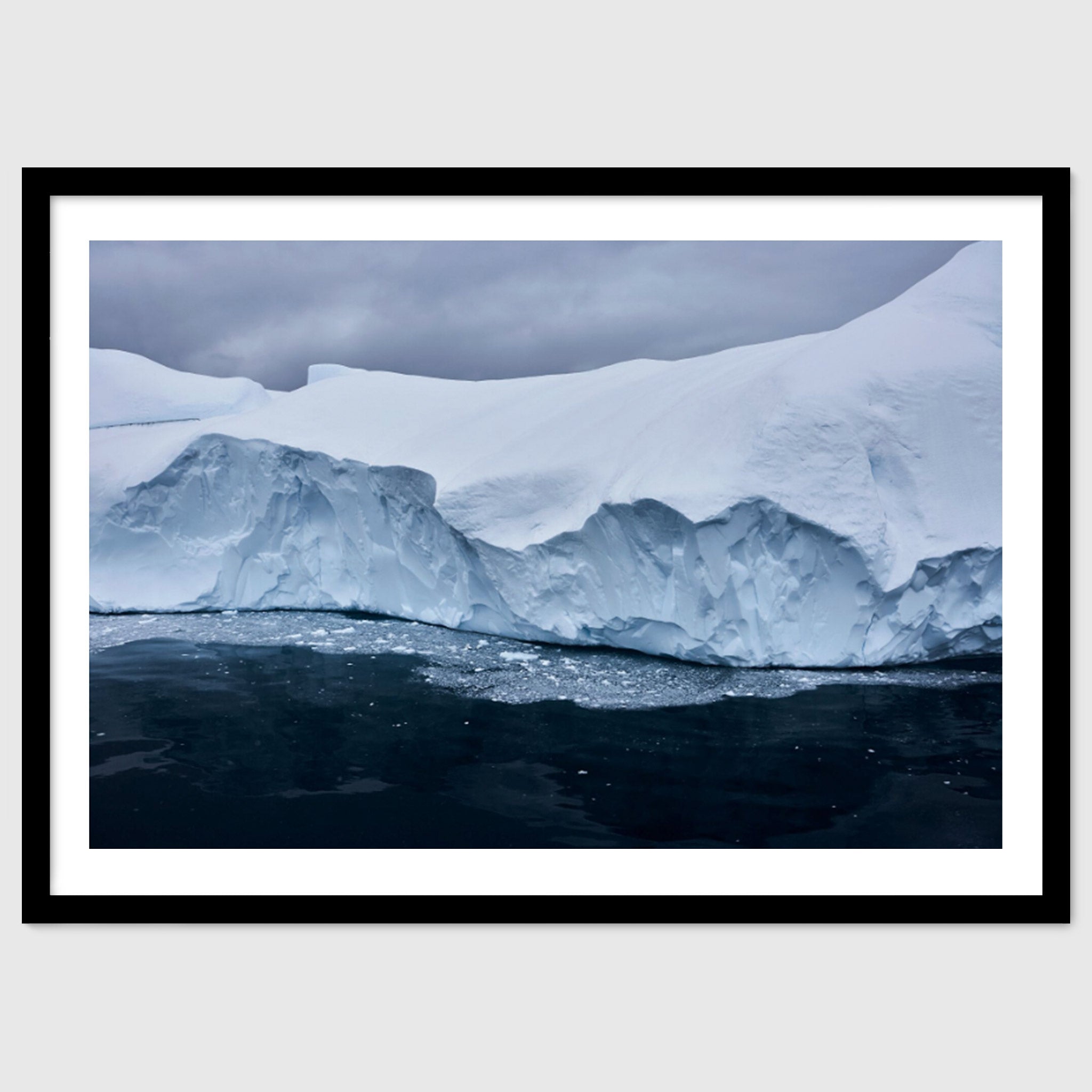 Calving – Greenland Iceberg Photography, Dramatic Arctic Seascape