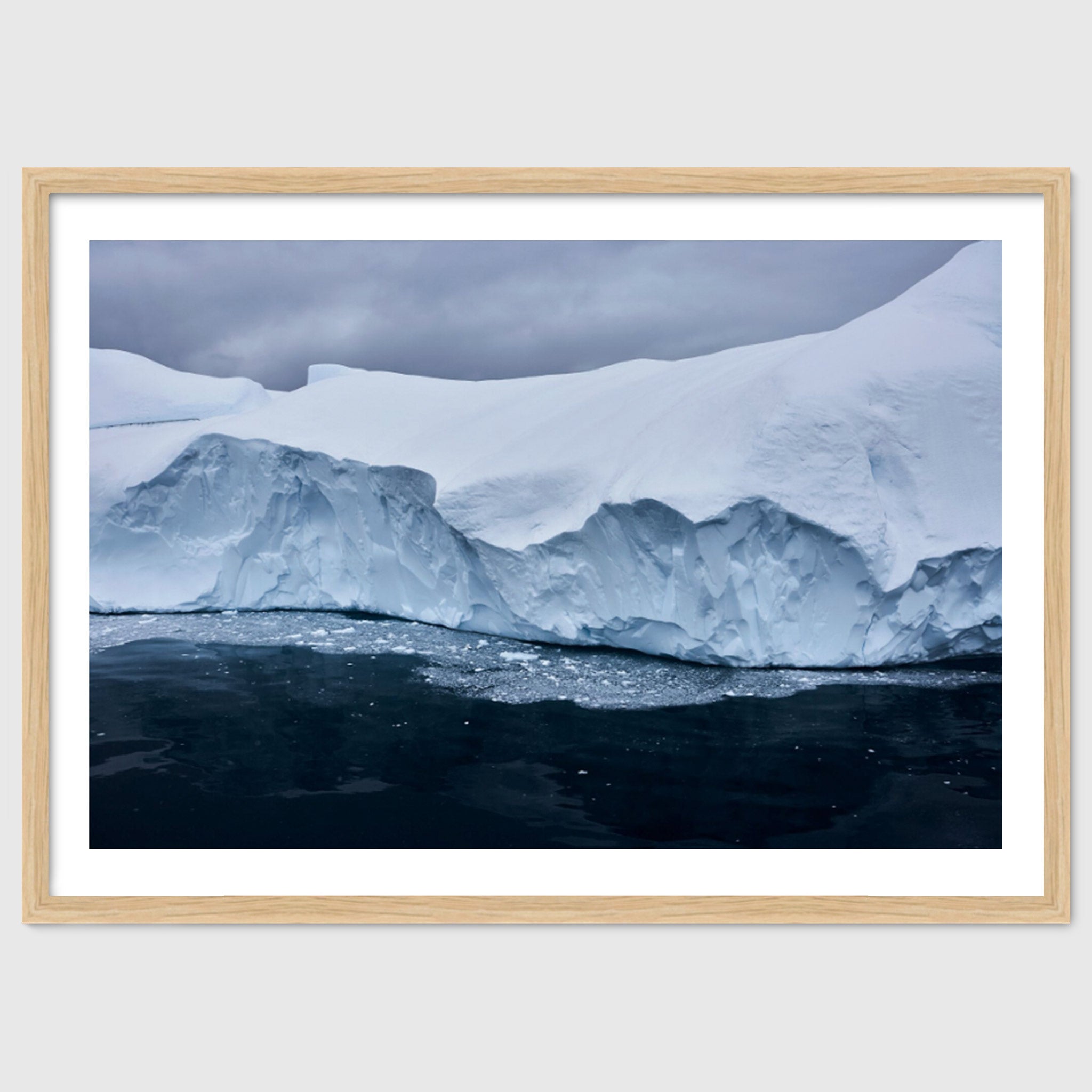 Calving – Greenland Iceberg Photography, Dramatic Arctic Seascape