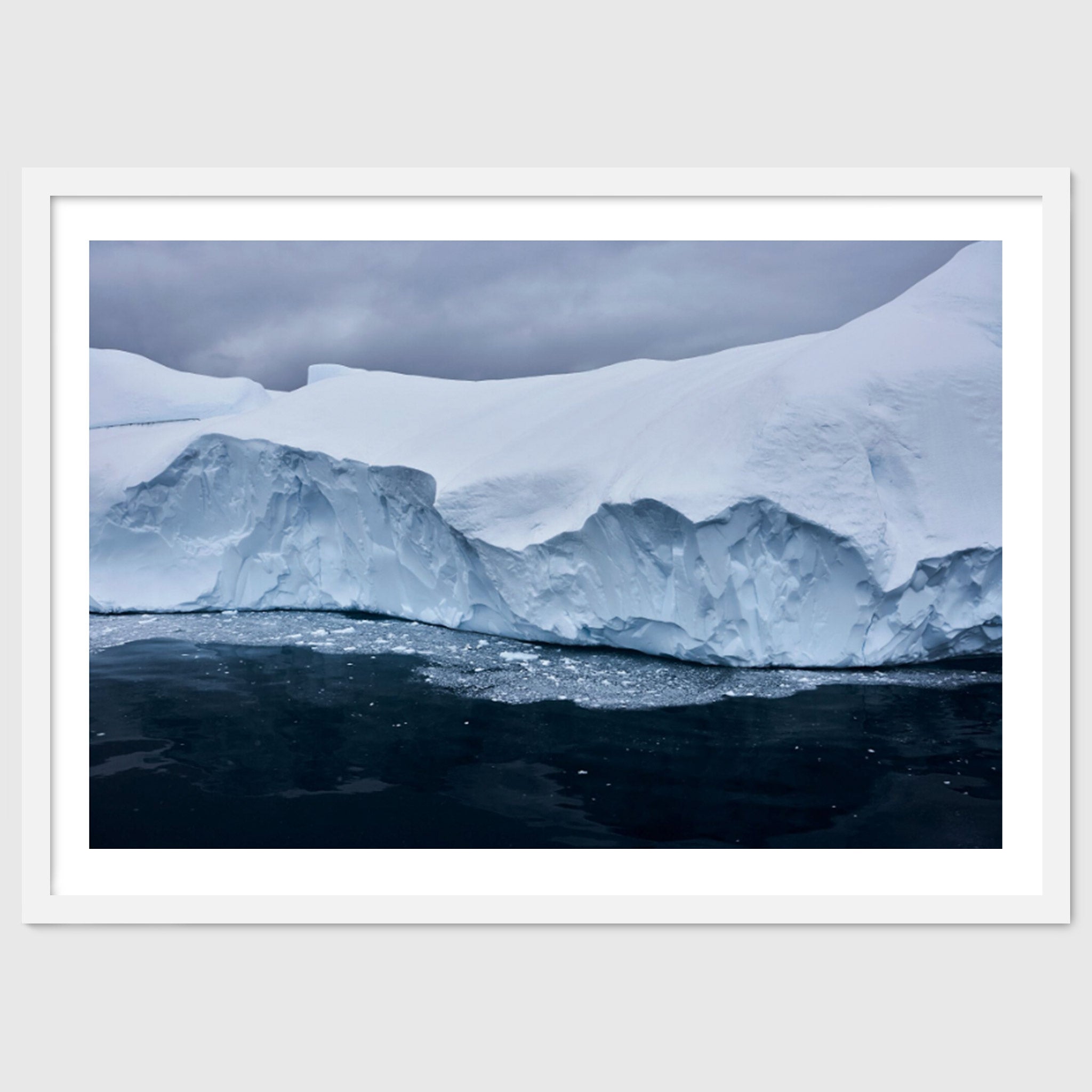 Calving – Greenland Iceberg Photography, Dramatic Arctic Seascape