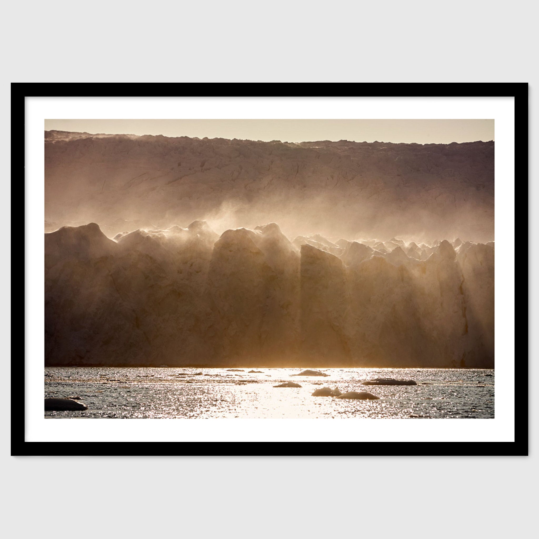 Katabatic – Arctic Glacier Wind Photography, Greenland Ice Landscape
