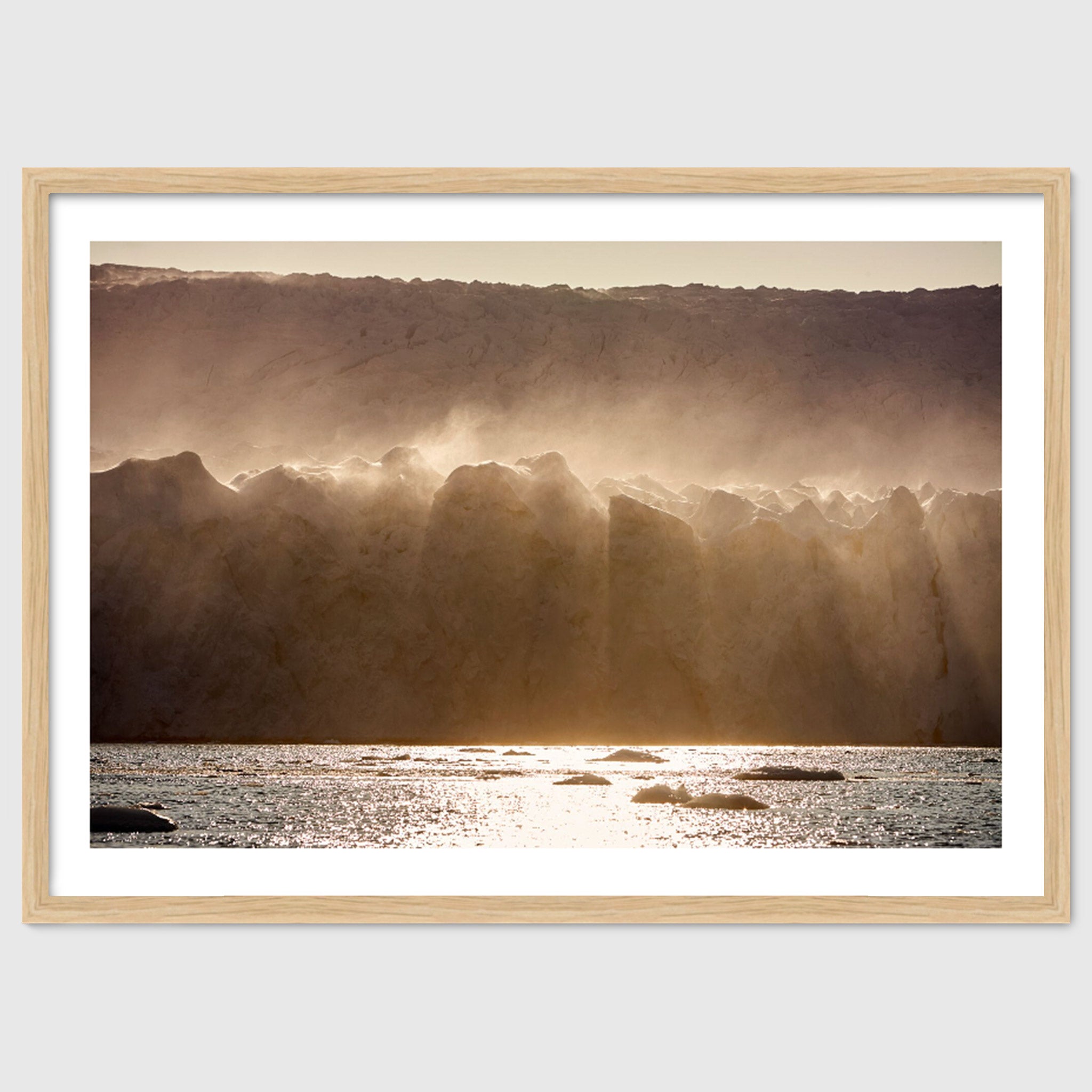 Katabatic – Arctic Glacier Wind Photography, Greenland Ice Landscape