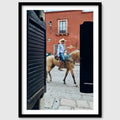 Through the Doorway – San Miguel de Allende Mexico Art Print