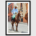 Vaquero – Mexican Cowboy in San Miguel de Allende Wall Art