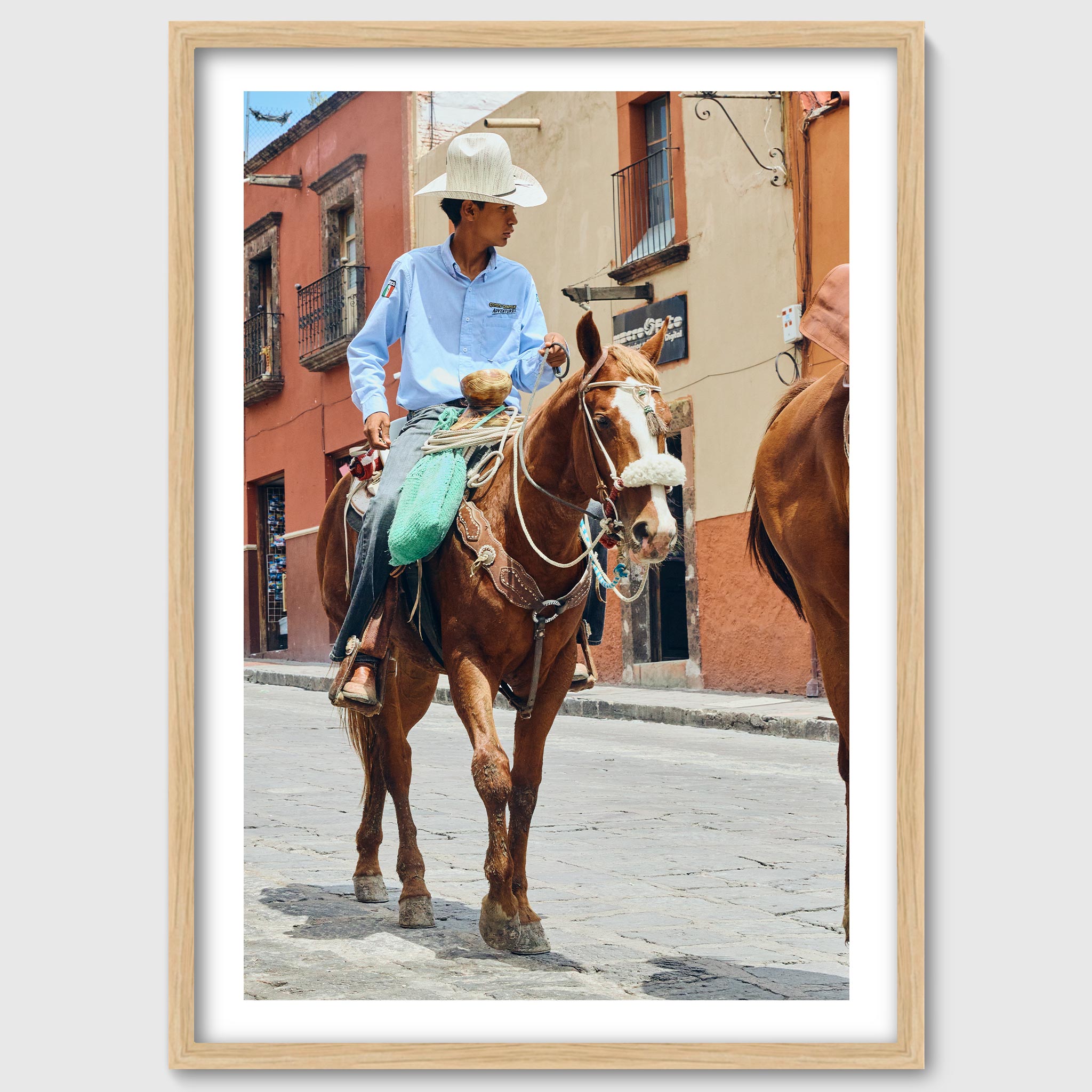 Vaquero – Mexican Cowboy in San Miguel de Allende Wall Art